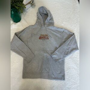 Feeling Swell light heathered grey hoodie. Size small.